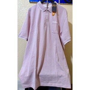 Johnny Bigg Men’s 2XLT Frazier Textured Polo Seashell Short Sleeve Shirt